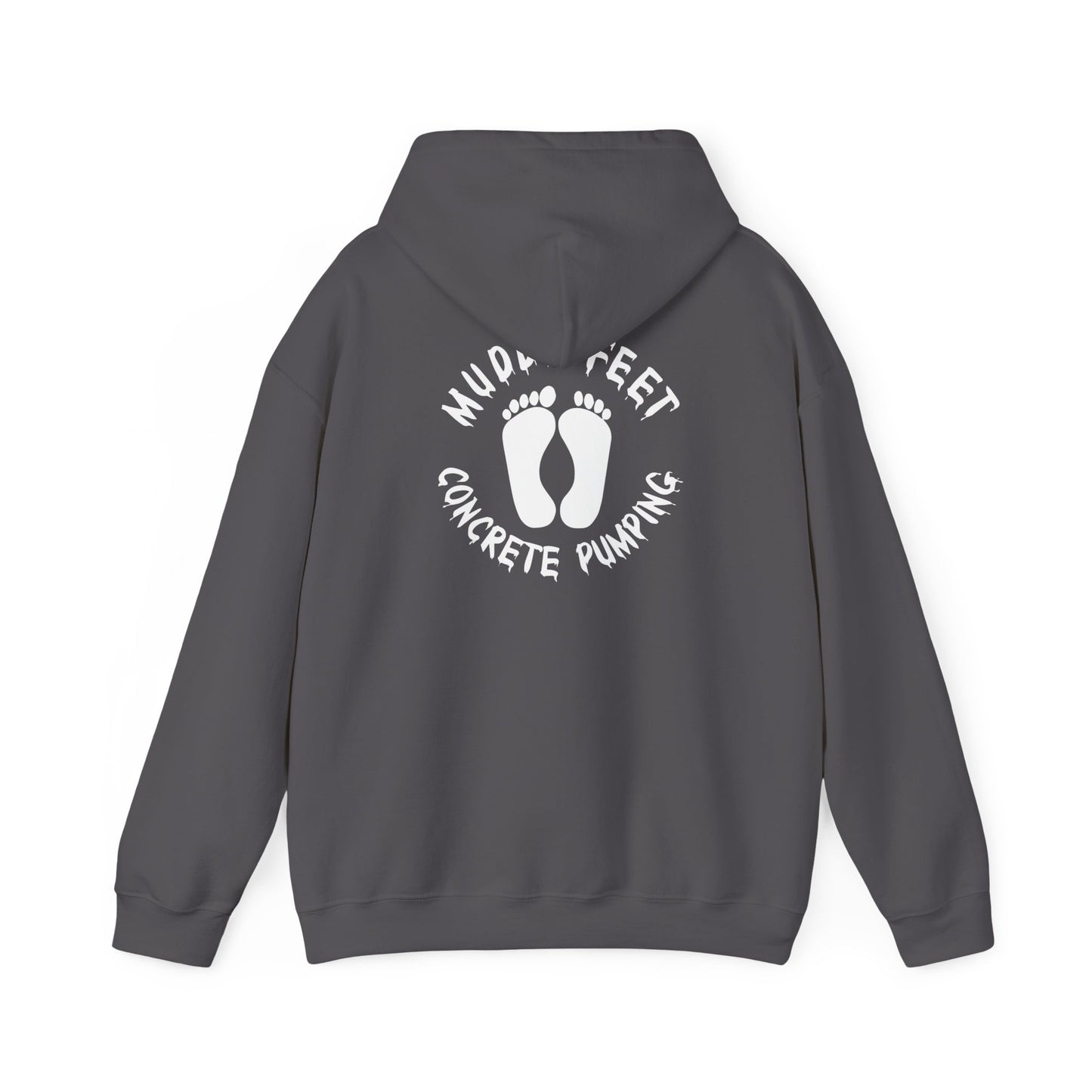 Muddy Feet Original Sweatshirt | Dark Grey with White Logo