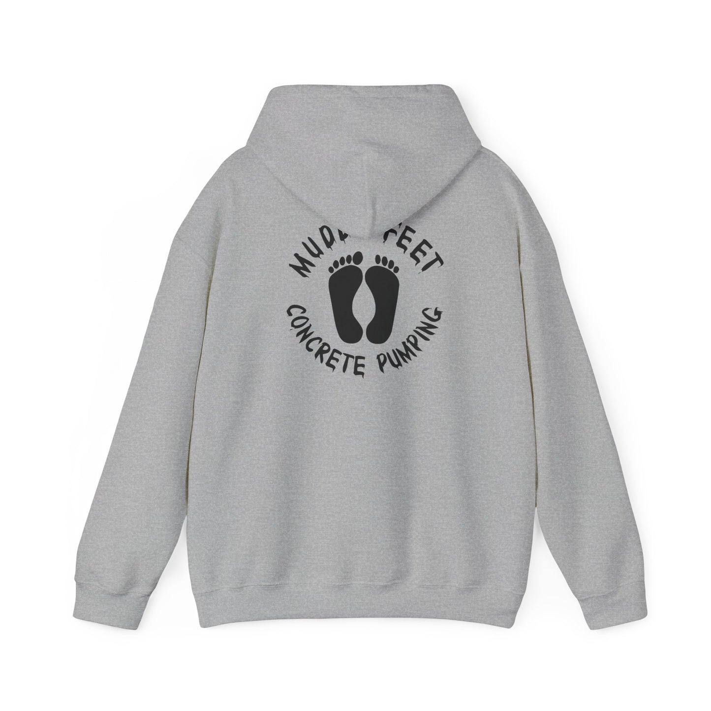Muddy Feet Original Sweatshirt | Grey with Black Logo